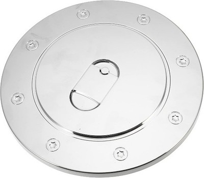 Chrome Plated Fuel Tank Filler Cap Cover Decoration for Tundra 2007-2019 Stick-o