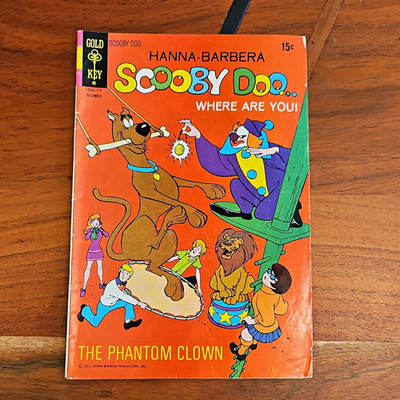 Gold Key Scooby-Doo... Where Are You! (1971) The Phantom Clown