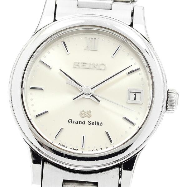SEIKO GRAND SEIKO STGF013/4J52-0010 25mm SS Silver Dial Date Quartz #C649 image 6