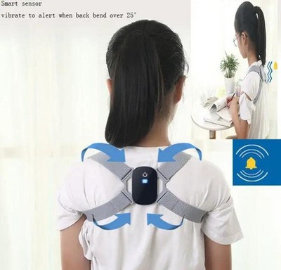 Smart Posture Corrector Belt with Vibration Alerts