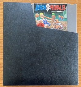 NES ~ ARCH RIVALS ~ Nintendo NES-Q4-AUS Game Cart + Sleeve + Inst + Box Pal A