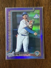 2025 Topps Pro Debut Purple Foil Alexander Albertus 097/299