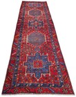 Rare Hand Knotted Vintage Tribal Karaja Hareez Wool Area Runner Rug 10 x 3 Ft — photo 1