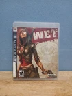 Wet PS3 Complete in Box, Play Tested, With Manual