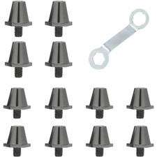 12pcs Soccer Studs Aluminum - 11mm 13mm for F...