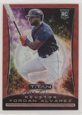 2020 Panini Chronicles Titan Ruby Wave 77/199 Yordan Alvarez #2 0c3