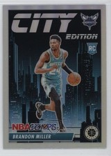 Brandon Miller Prizm NBA 2023 Silver Prizm