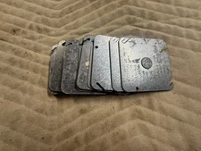 15  4x4 Metal Electrical Box Cover Plates Electric Junction Box Cover Plate Sq