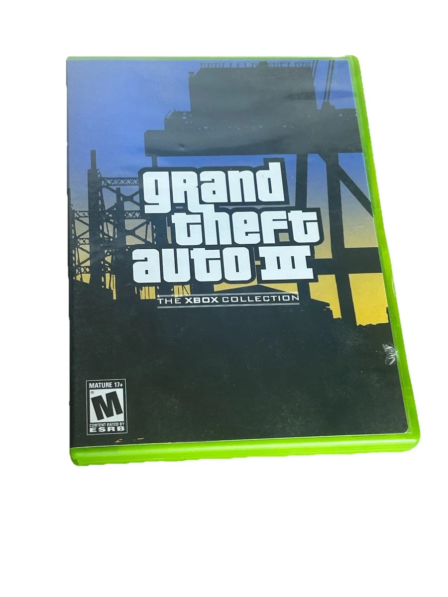Grand Theft Auto III Microsoft Xbox Video Games for sale - eBay