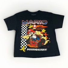 Super Mario Men's Mario Kart Video Game T-Shirt Size M Vintage