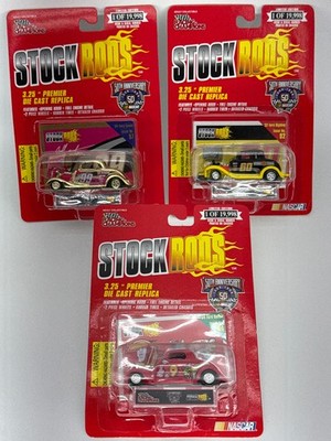 Racing Champions Stock Rods Ford Coupe Exide Gold Lot 1:64 Red