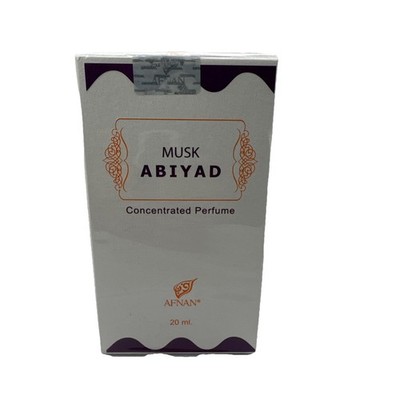 Musk Abiyad Afnan 20mL Oil (0.67 oz) Concentrated Perfume Oil for Unisex UAE