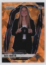 2024 Panini Prizm WNBA Orange Ice Prizm Kate Martin #148 0p1n