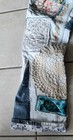 Artsy Upcycled Hippie Jeans Patchwork 9 Pockets Pearl Woodstock Size 36 Levis — photo 6