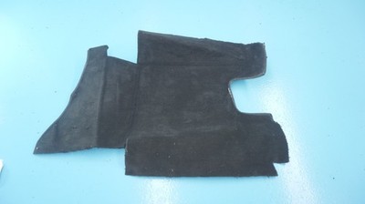 MERCEDES--BENZ  R107  560SL  380SL  , TRUNK  LEFT  SIDE  CARPET  COVER BLACK
