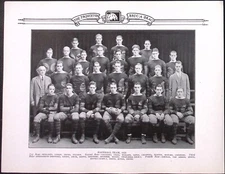 1925 Princeton University Bric a Brac Page Football Team Group Picture