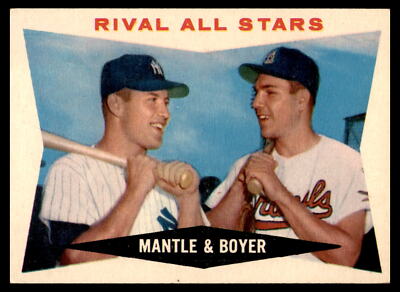 You Pick 1960 Topps Baseball No Creases Unless Marked BX2B #4-284