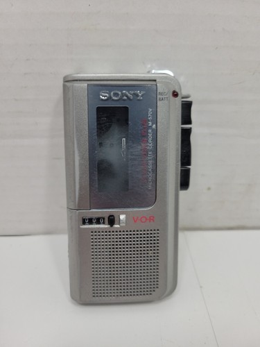 Sony M-570V Handheld Cassette Voice Recorder (AS IS FOR PARTS) - Bild 3 von 11