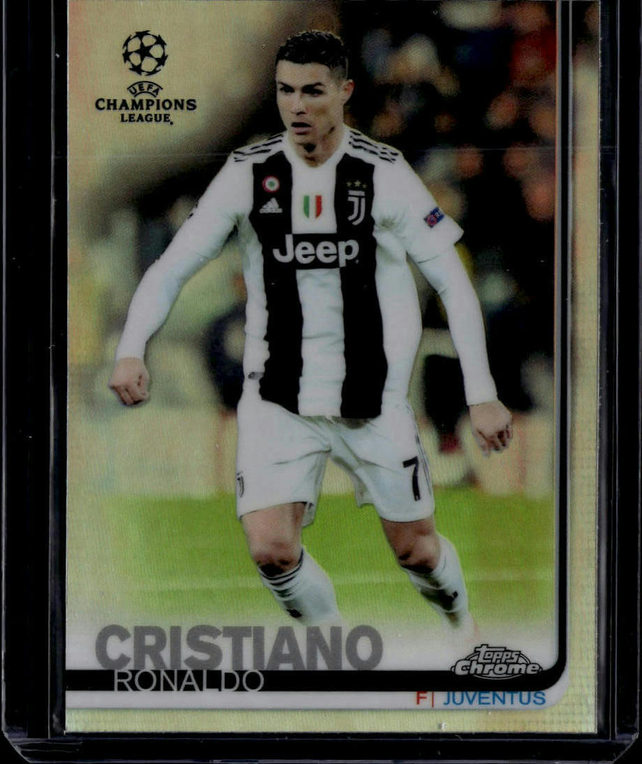 2018-19 Topps Chrome UEFA Champions League #100 Cristiano Ronaldo Refractor