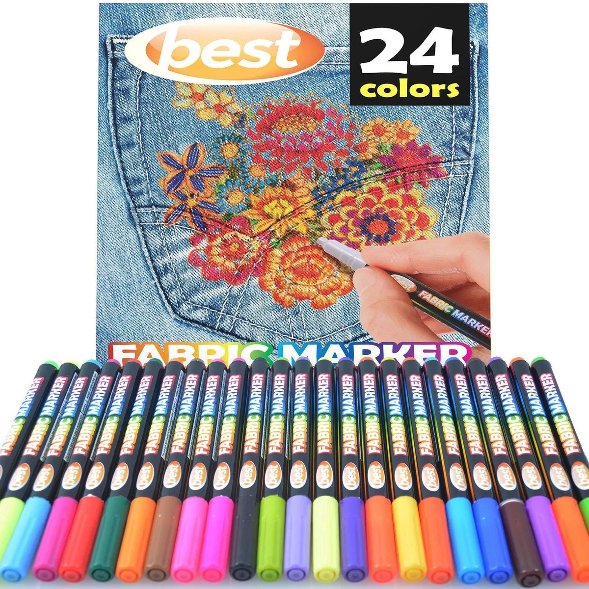 Buy Wholesale Fabric Markers Permanent No Bleed - Washable