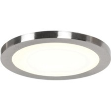 Disc 5.5 in. Dia 60-Watt Equivalent Brushed S...