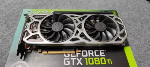 Tarjeta de gráficos EVGA GeForce GTX 1080 Ti SC2 para juegos 11 GB GDDR5X (11G-P4-6593-KR)