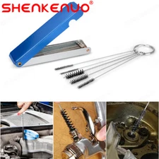 Carburetor Cleaning Tool Needles Brushes Set Motorcycle Carb Tiny Jet Cleaner