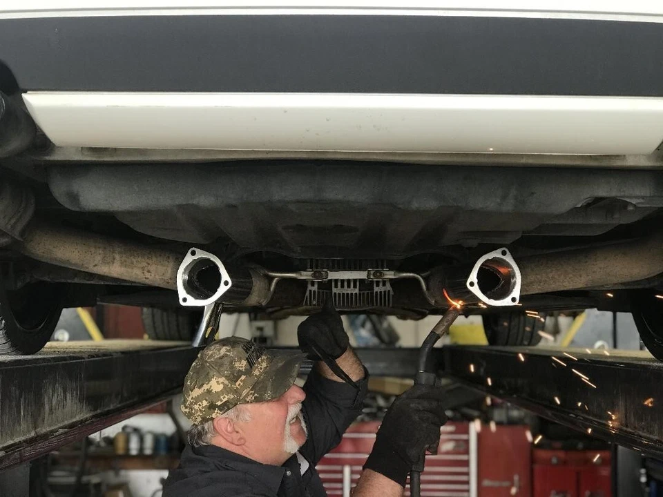 BadlanzHPE SS "CUELLO EN Y" Válvula de corte eléctrica DOBLE 3,5" 89 mm 5 AÑOS ¡COMO NUEVO! Foto 4 de 4