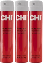 3 Pack CHI Infra Helmet Head Firm Spray 2.6 oz. Hair Spray