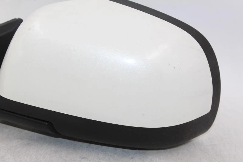 Left Driver Side White Door Mirror Power Fits 2011-2012 NISSAN LEAF OEM #27765 - Image 2 of 4