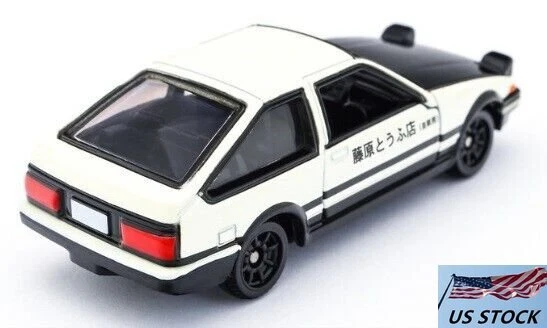 1:64 Initial D AE86 Diecast Car Takara Tomy Dream Tomica Trueno 藤原とラふ店 - Image 4 of 4