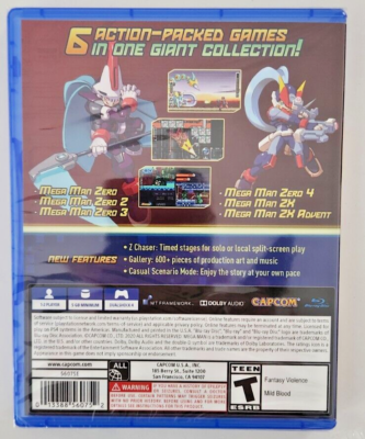 Mega Man Zero/ZX Legacy Collection PS4 Brand New Game Special
