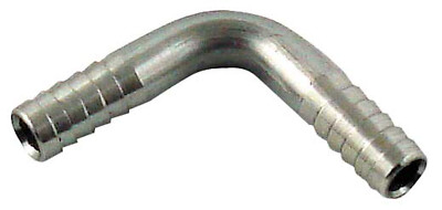 STAINLESS 1/4'' HOSE BARBED ELBOW - ALL FLUIDS  - #256