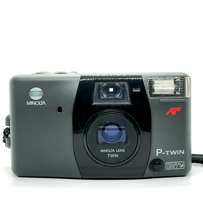 RARE NEAR MINT++】Minolta P-TWIN Point & Shoot 35mm Film Camera