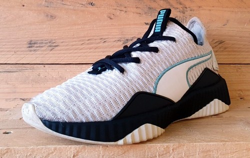 Puma Defy Textile Low Sneaker UK5/US7,5/EU38 190949 03 weiß/schwarz/blau - Bild 10 von 12