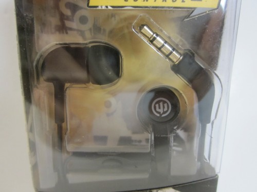 Wicked Audio Havok Earbuds with In-Line Microphone - Pitch Black (Brand New) - Picture 6 of 6