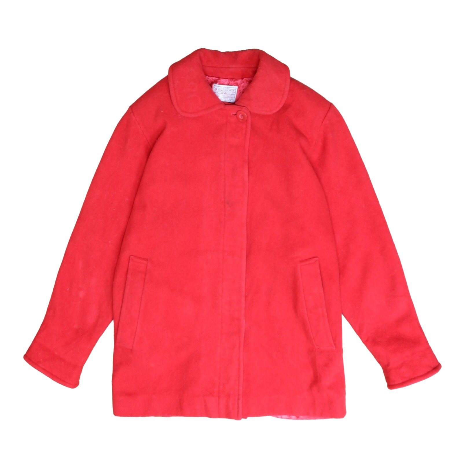 Vintage Petite Pendleton Wool Coat Jacket Women S… - image 1