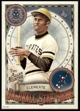 Roberto Clemente 2019 Allen and Ginter Baseball Star Signs 5x7 #BSS-41 22/49 Pir