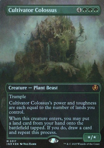 MTG FOIL Cultivator Colossus Japanese [INR] | eBay