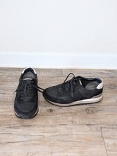 Tory Burch Sawtooth Runners Sneakers Womens Size 5.5 Black