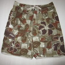 Billabong Floral Camo Different Browns Swimming Shorts Men's 34