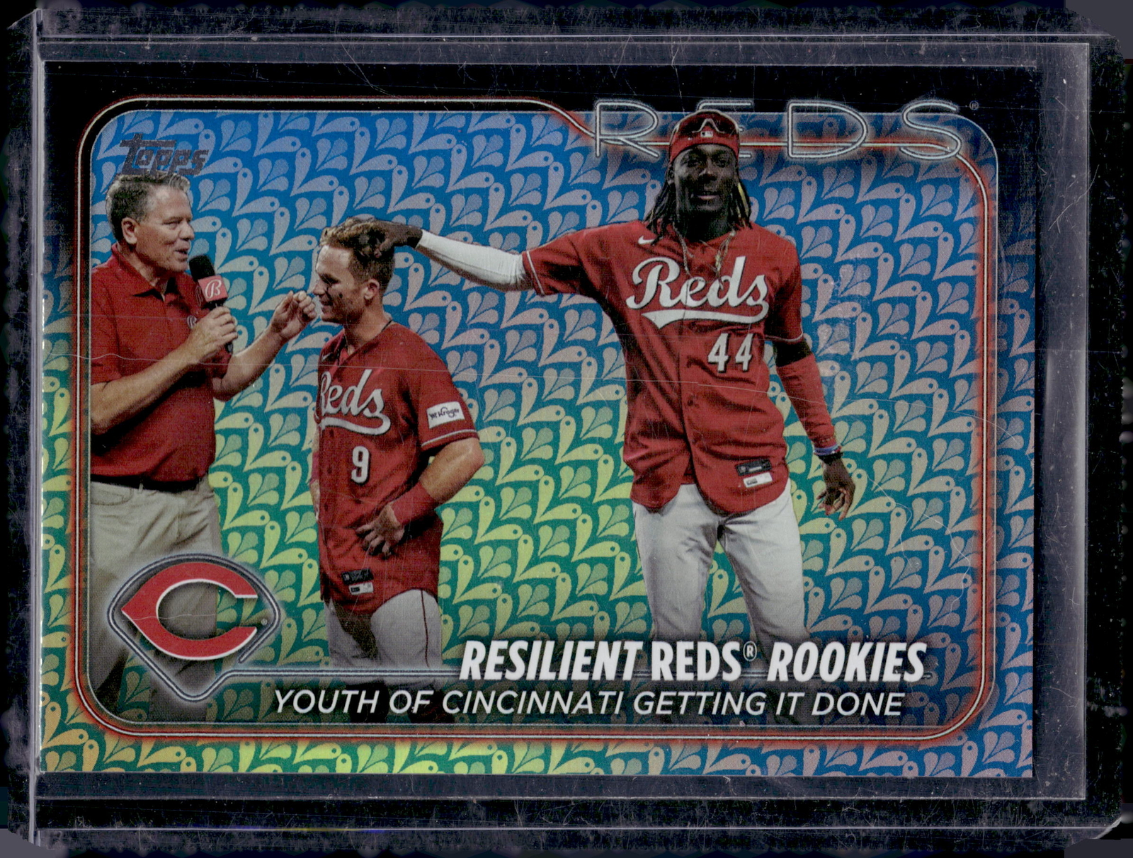 2024 Topps Resilient Reds Rookies: Youth of Cincinnati Getting It Down Holiday