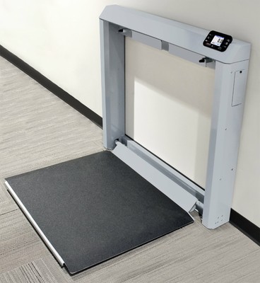 Detecto 7550 Wheelchair Scale, Digital, Wall Mount, 1000lb x  0.2lb