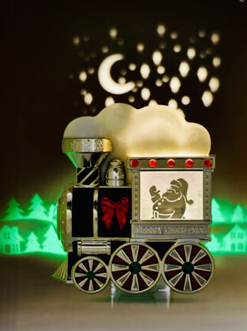 2023 Christmas Bath & Body Works Santas Train Wallflower projector Plug-image