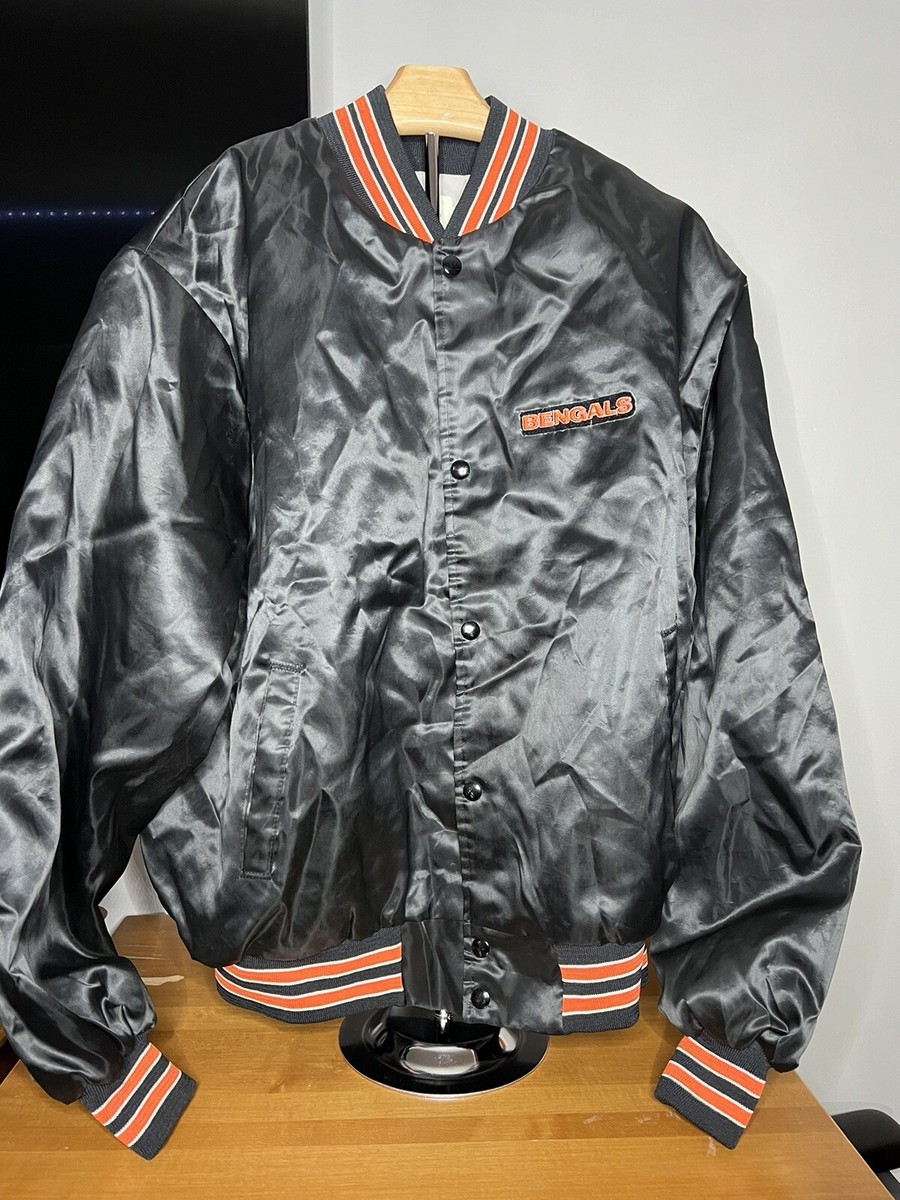 Vintage 90s Made In USA Chalk Line NFL Cincinnati Bengals Satin