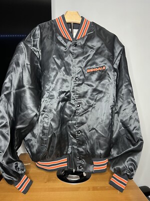 Vintage 90s Made In USA Chalk Line NFL Cincinnati Bengals Satin