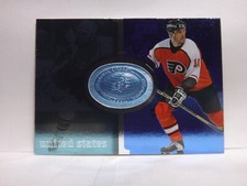1998-99 SPx Finite Flyers Hockey Card #102 John LeClair GI/6950
