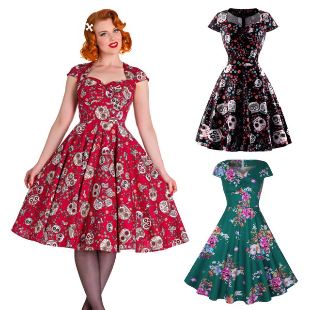 cap sleeve tea dress