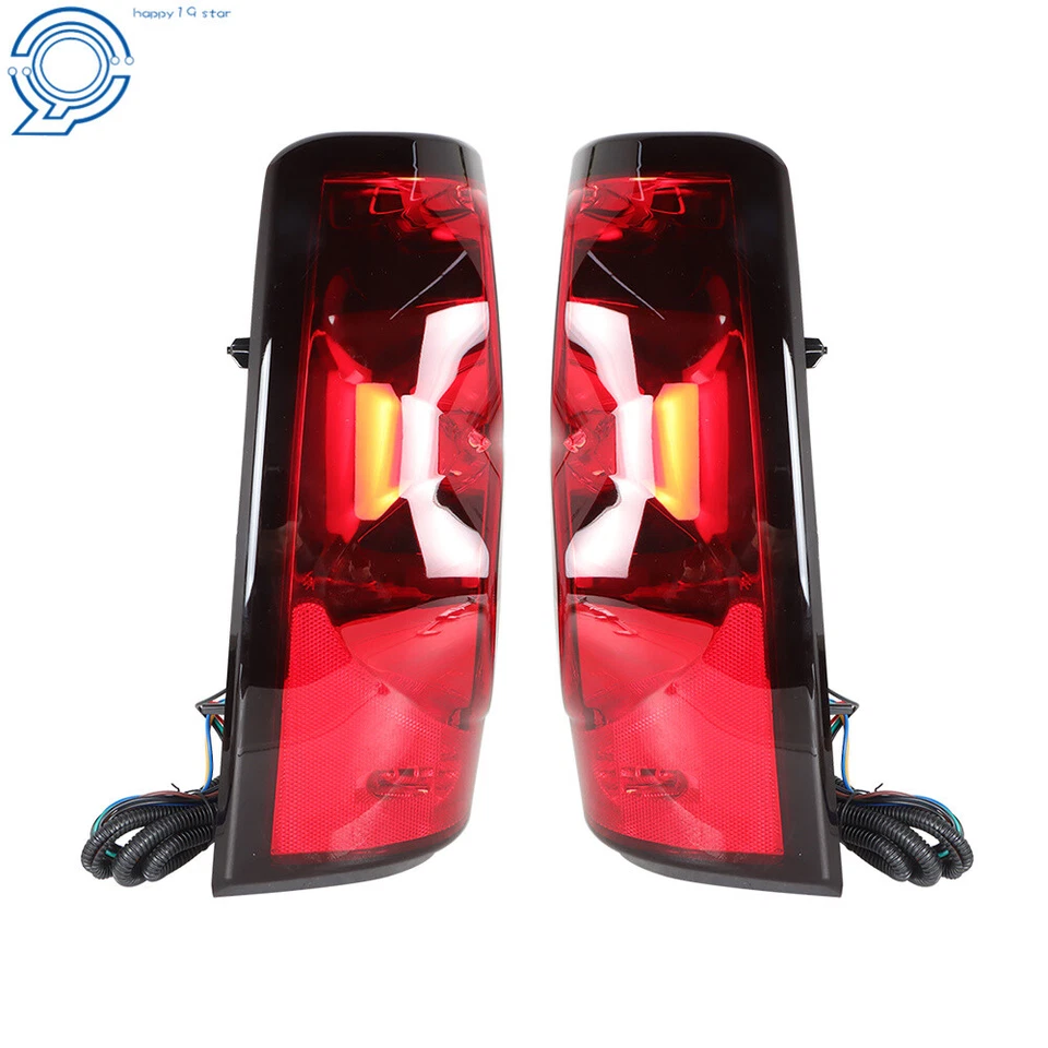 Pair Tail Lights Brake Lamps For 2003-2006 Chevy Silverado 1500 2500 3500 LH+RH Foto 3 de 4