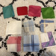 vintage hankies lot of 10